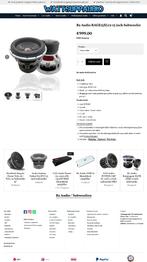 B2 Audio RAGE15XLv2 15 inch Subwoofer, Auto diversen, Autospeakers, Plantevej 35, 2870 Dyssegaard, Denmark, ., Nieuw, B2 audio
