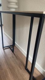 Haltafel marmer look, Ophalen, Overige materialen, 50 tot 100 cm, Zo goed als nieuw