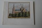 `s HERTOGENBOSCH SINT JANS KERK Kopergravure Anno 1732 E18, Verzenden