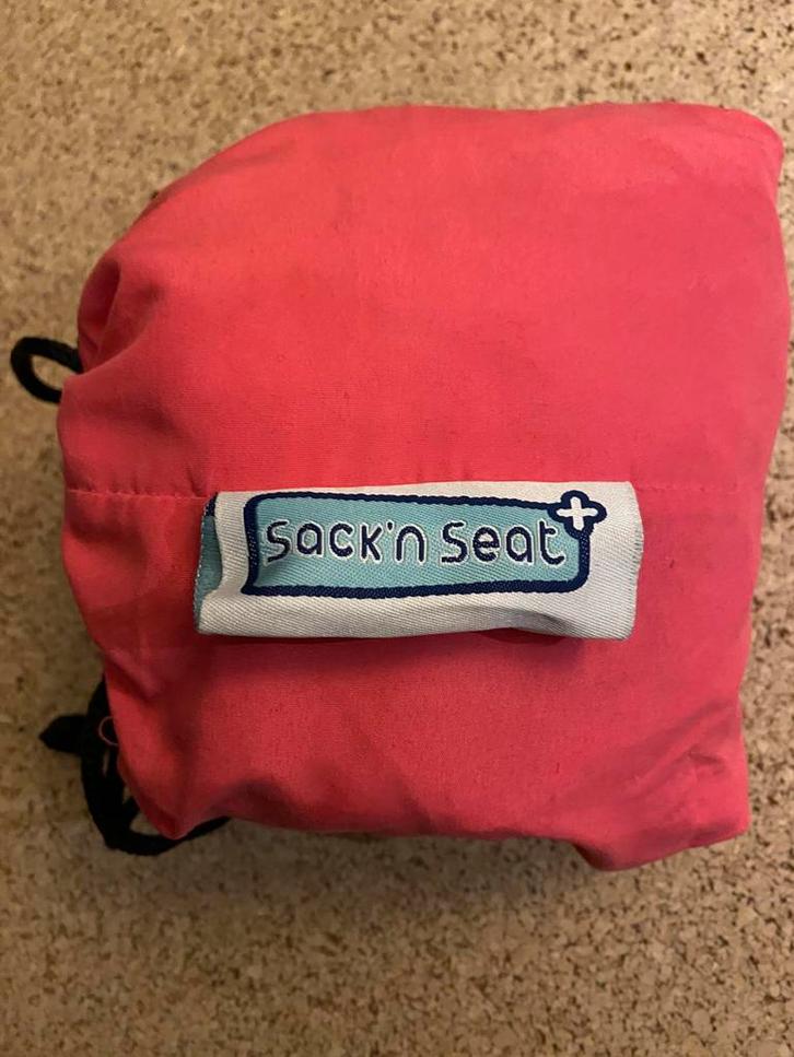 Sack’n Seat draagbaar reisstoeltje – baby/kinderzitje, Kinderen en Baby's, Kinderstoelen, Zo goed als nieuw, Overige typen, Ophalen