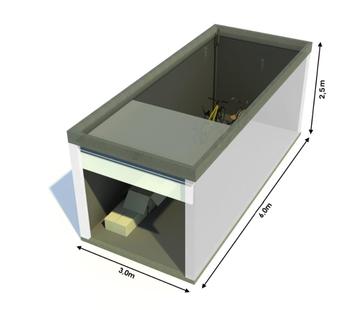 Garagebox Nijmegen 18M2 (op 2e verdieping) beschikbaar voor biedingen