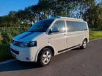 Volkswagen Multivan camper L2 4MOTION DSG 2011 Wit, Auto's, Volkswagen, Automaat, Euro 5, Stof, Zwart