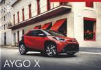 Brochure Toyota Aygo X 2022, Ophalen of Verzenden, Gelezen, Toyota