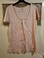 Lichtroze shirt met print, Kleding | Dames, T-shirts, So Soire, Maat 46/48 (XL) of groter, Ophalen of Verzenden, Zo goed als nieuw