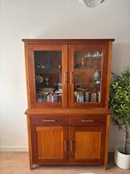 Kersenhouten kast, Huis en Inrichting, Kasten | Buffetkasten, Ophalen, Gebruikt, 100 tot 150 cm, Met deur(en)