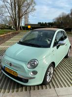 Fiat 500. Twinair Turbo 80pk APK MEI 2025 cabrio  58000 km, Auto's, Fiat, Origineel Nederlands, Te koop, Benzine, 4 stoelen