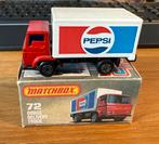 Matchbox superfast 72 Dodge Pepsi Truck in originele box, Ophalen of Verzenden, Zo goed als nieuw, Bus of Vrachtwagen