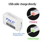 Te koop 9 volt blok batterij usb oplaadbare 9v micro usb nie, Ophalen of Verzenden, Nieuw