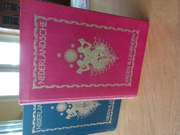 Nederlandsche dagen en legenden. 2 delen uit ca.1920 beschikbaar voor biedingen