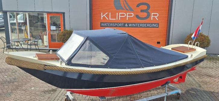 Sloep Vlet | 6mtr | Vetus 3.cil 21PK Diesel | Buiskap Zwtrap, Watersport en Boten, Sloepen, Gebruikt, 10 tot 30 pk, 3 tot 6 meter