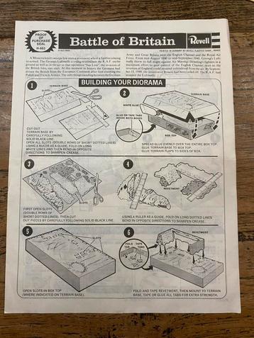 Revell battle of Britain handleiding beschikbaar voor biedingen