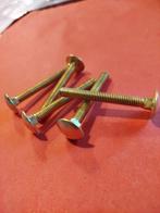 p.st Messing slotbouten m5 of m6 huis tafel stoel tuinbank, Ophalen of Verzenden, Nieuw, Minder dan 180 cm, Palen