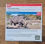 Safaripark Beekse Bergen 30% korting voor max 4 pers., Tickets en Kaartjes
