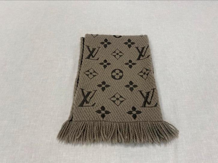 Louis Vuitton Logomania Monogram Scarf Wool & Silk Grey, Kleding | Heren, Mutsen, Sjaals en Handschoenen, Nieuw, Sjaal, Overige maten