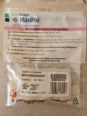 Conex Bänninger MaxiPro Simple Flare - 1/4" Flare adapter beschikbaar voor biedingen