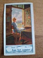 Oude Reclameplaat Molenaar's Kindermeel - Aan het Venster, Antiek en Kunst, Ophalen of Verzenden