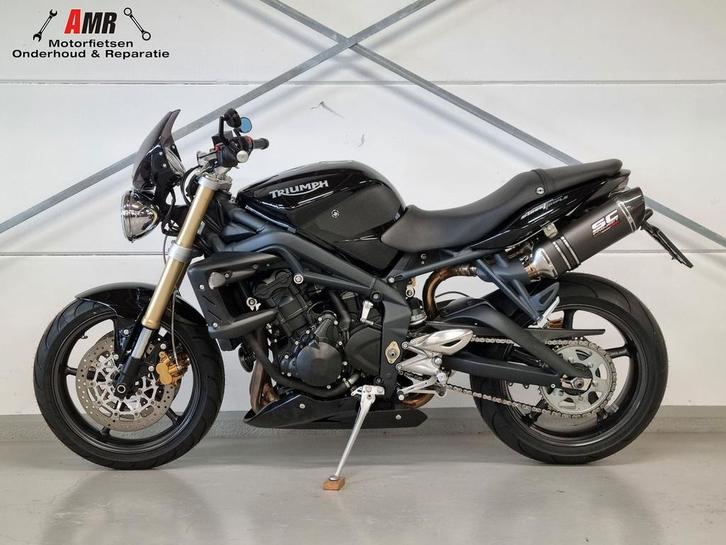 TRIUMPH STREET TRIPLE 675 (bj 2009), Motoren, Motoren | Triumph, Bedrijf, Naked bike, meer dan 35 kW, 3 cilinders, Motorrijbewijs A