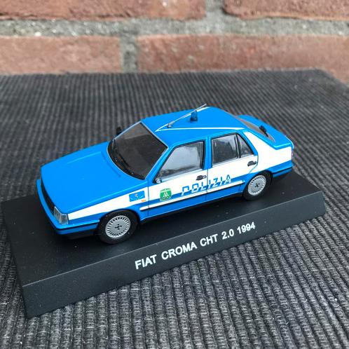 1:43 FIAT CROMA CHT 2.0 ‘POLIZIA’, Hobby en Vrije tijd, Modelauto's | 1:43, Gebruikt, Auto, Ophalen of Verzenden