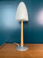 Vintage Hema Space Age lamp, rocket stijl, Huis en Inrichting, Ophalen of Verzenden, Zo goed als nieuw, Glas, Minder dan 50 cm