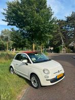 Fiat 500C, twinair turbo 2011, Auto's, Euro 5, Stof, Cabriolet, Wit