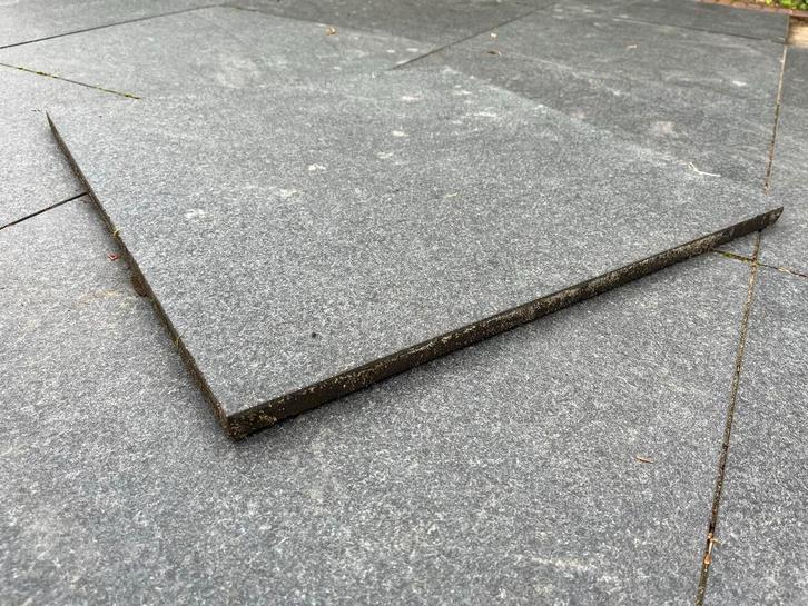45 stuks Keramische Terrastegels 60x60 (16,2m2), Tuin en Terras, Tegels en Klinkers, Zo goed als nieuw, Terrastegels, Keramiek