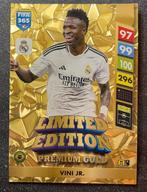Panini Fifa365 2025  LIMITED EDITION   PREMIUM GOLD  VINI JR, Verzenden, Zo goed als nieuw, Plaatje
