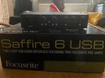 Focusrite Saffire 6 USB audio interface, Computers en Software, Geluidskaarten, Ophalen, Zo goed als nieuw, Extern, Focusrite