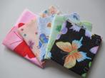 Katoen vlinder lapjes van 20 cm. x 20 cm., Ophalen, Nieuw, Katoen, Minder dan 30 cm