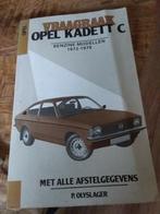 Vraagbaak Opel kadet c, Ophalen