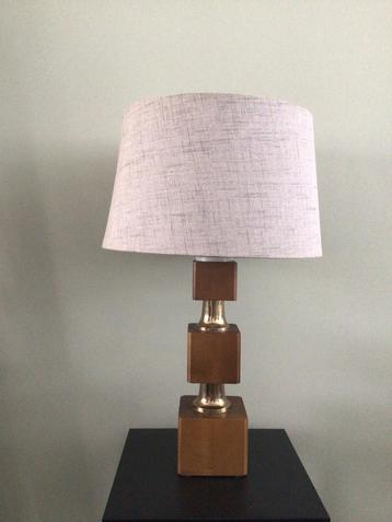 Grote Vintage Deense Jaren 60 Tafellamp beschikbaar voor biedingen