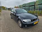 BMW 1-Serie (e87) 2.0 118D 2007 Zwart navi climatronic!!!, Auto's, BMW, Origineel Nederlands, Te koop, 5 stoelen, 135 €/maand