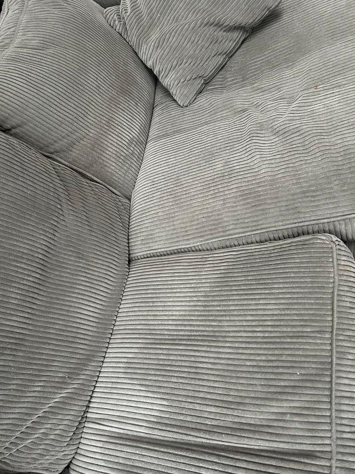 Comfortabele Hoekbank - Stof, Huis en Inrichting, Banken | Bankstellen, Gebruikt, Hoekbank, Vierpersoons of meer, 250 tot 300 cm