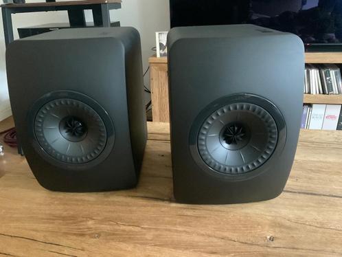 KEF speakers Black Edition, Audio, Tv en Foto, Luidsprekers, Zo goed als nieuw, Front, Rear of Stereo speakers, 120 watt of meer