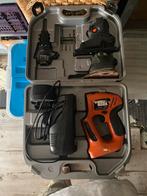 Black & Decker accu Boormachine Set, Doe-het-zelf en Verbouw, Gereedschap | Boormachines, Gebruikt, Variabele snelheid, Ophalen of Verzenden