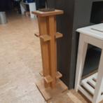 Licht eikenhouten kerk kandelaar zuil houten pilaar, Ophalen of Verzenden, Gebruikt