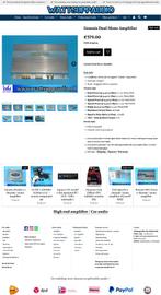 Genesis Dual Mono 2 kanaals hi end versterker, Auto diversen, Autospeakers, GENESIS, Gebruikt, ., Ophalen of Verzenden