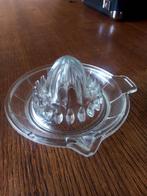 duits vintage hand/ glazen citruspers jaren 50/60, Ophalen of Verzenden, Gebruikt