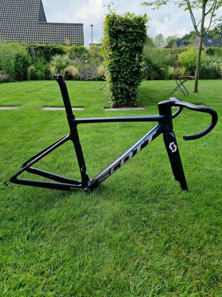 Racefiets Scott Addict RC Pro 2024 frameset + Syncros stuur, Fietsen en Brommers, Fietsen | Racefietsen, Zo goed als nieuw, Heren