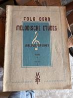 Folk Dean - Melodische Etudes Vol. II, Muziek en Instrumenten, Bladmuziek, Gebruikt, Klassiek, Ophalen of Verzenden, Artiest of Componist