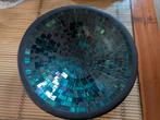 mozaiek schalen aardewerk/glas fairtrade, Ophalen, Schaal, Rond, Zo goed als nieuw
