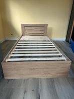 Nieuw Eenpersoonsbed Eikenlook 100x200, 100 cm, Eenpersoons, Bruin, Nieuw