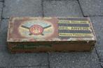 Vieil anvers verellen & frères (sumatra amarillo) 19de eeuw, Verzenden, Gebruikt, Tabaksdoos of Verpakking