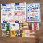 Aantal PEC Zwolle  items, veelal uitwedstrijden, Ophalen of Verzenden, Zo goed als nieuw, Overige binnenlandse clubs, Boek of Tijdschrift