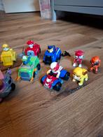 Pauw patrol 8 autotjes + 4 figuren, Ophalen, Overige merken