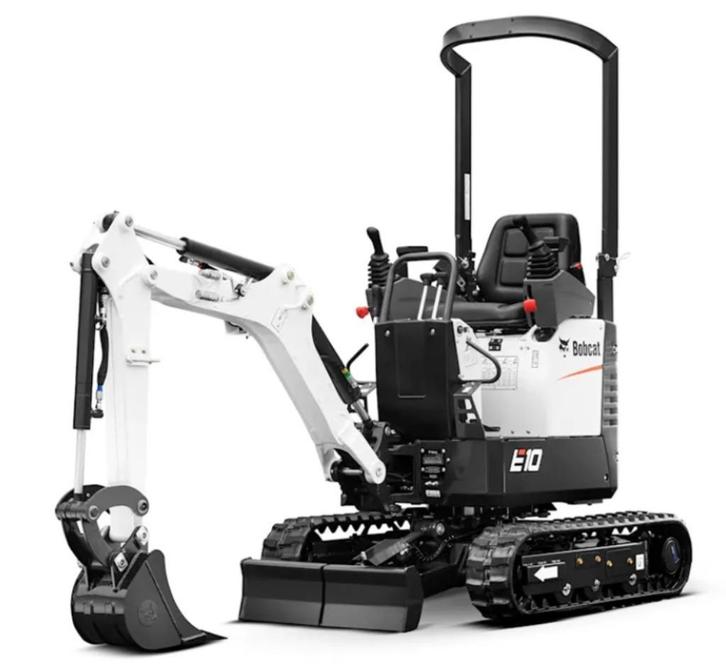 Huur: Minigraver Bobcat E10 - va. €78,- per dag, Zakelijke goederen, Machines en Bouw | Kranen en Graafmachines, Graafmachine