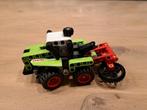 Lego technic 42102 tractor Claas Xerion, Ophalen of Verzenden, Zo goed als nieuw, Complete set, Lego