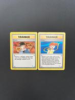 Brock en Misty pokemon gym heroes, Ophalen of Verzenden, Zo goed als nieuw, Losse kaart