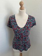 King Louie maat L vrolijke retro top tshirt 2158, Kleding | Dames, Tops, Maat 42/44 (L), Ophalen of Verzenden, Zo goed als nieuw