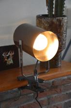 Vintage Klemspot, Huis en Inrichting, Lampen | Spots, Ophalen, Gebruikt, Metaal of Aluminium, Vintage