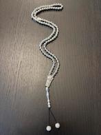 Prachtige Tasbih - 99 Kralen, Sieraden, Tassen en Uiterlijk, Kettingen, Nieuw, Ophalen of Verzenden, Zilver, Overige materialen